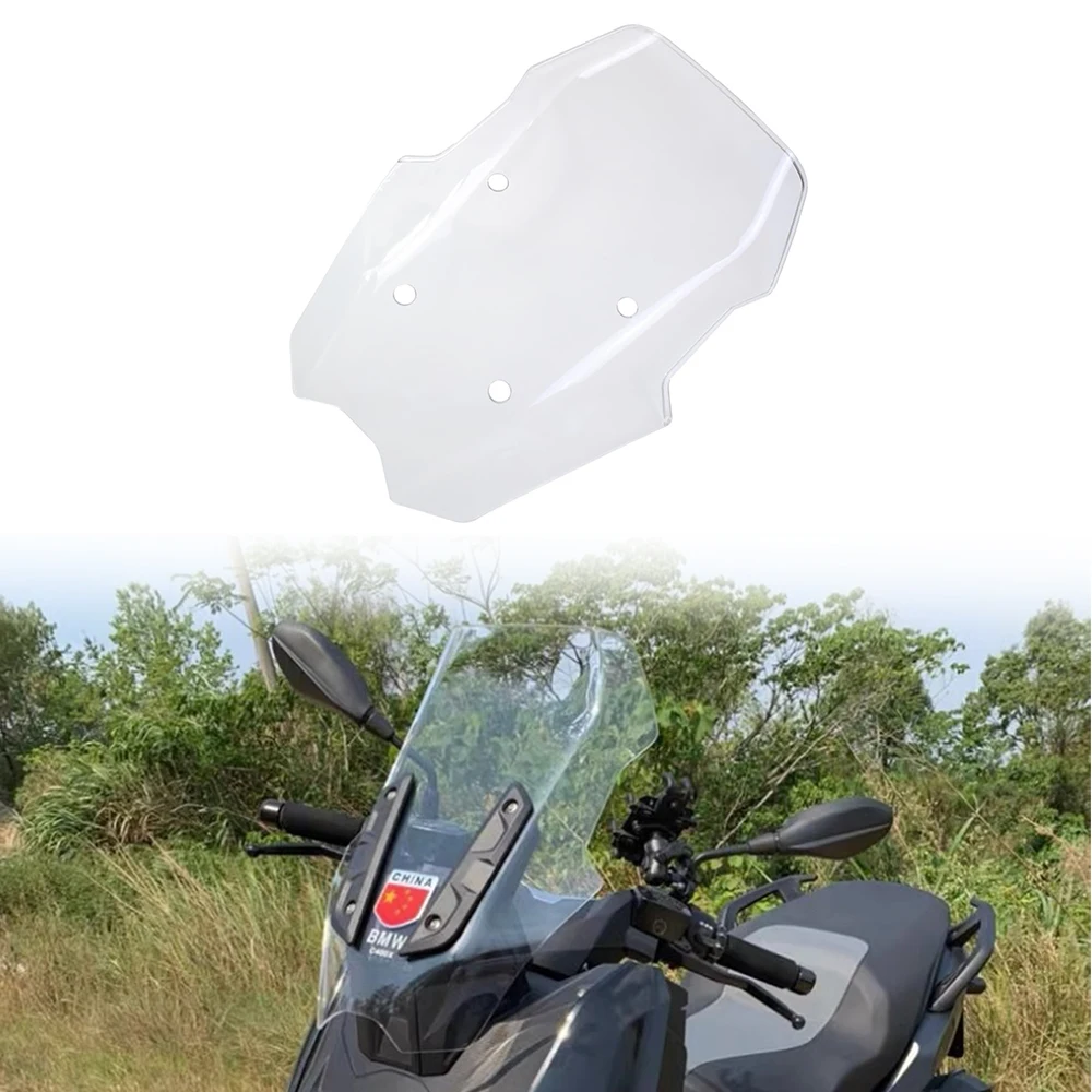 Motorcycle Front Fairing Windscreen Windshield Wind Deflector for BMW C400X C 400X 2018 2019 2020 2021