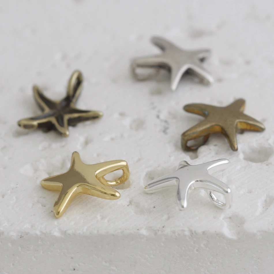 

Поставка своими руками — суцільная латунь с покрытием премиум-класса — звезда 9,3*8,7 мм (4917C-1)