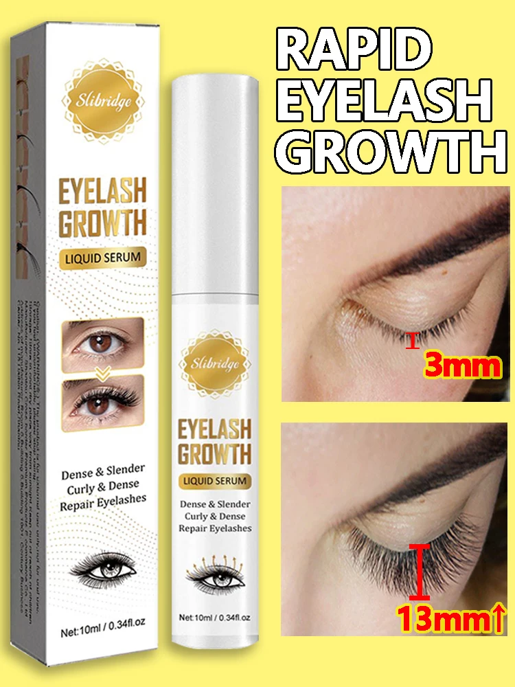 Enhancer Eyelash Growth Serum Treatment fast Eyelash Growth Powerful Makeup Lengthening Thicker Lashes Natural Curling