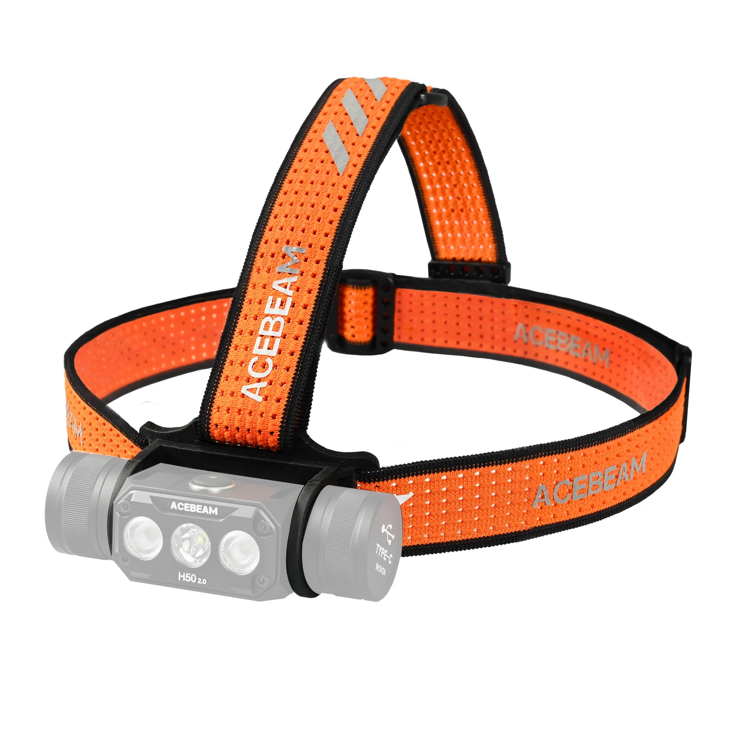 ACEBEAM Headlamp Headband with the holder