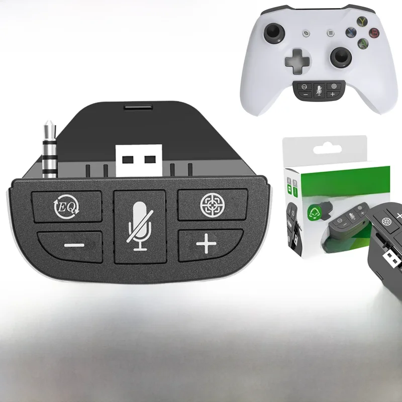 Adaptateur de casque de manette de jeu avec prise audio 3.5mm, contrôleur de jeu, rehausseur de son pour Xbox One S, X, XSX, XSS, ELITE, ELITE2, sauna, téléphone