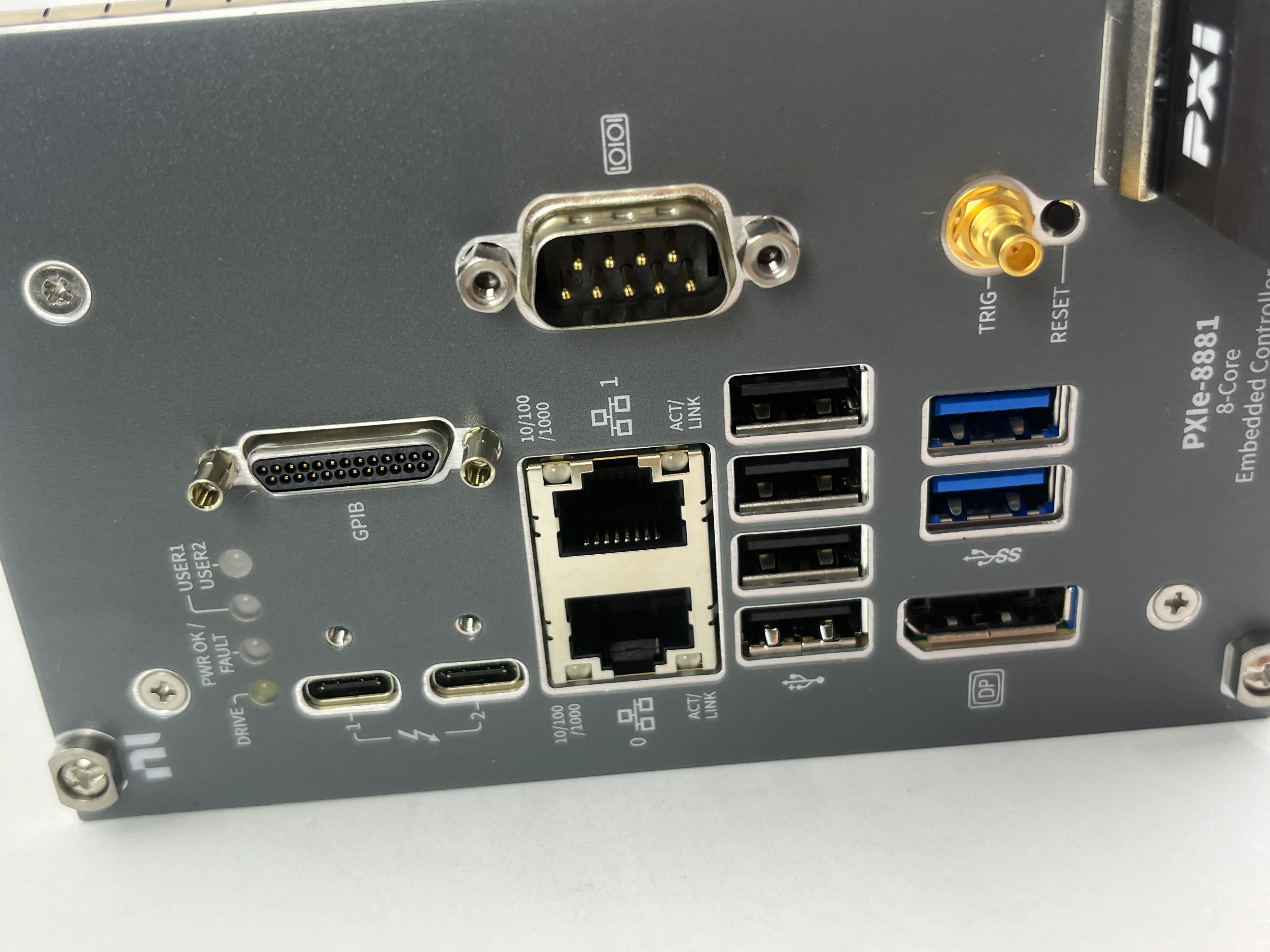 National Instruments NI PXIe-8881 PXIe, 8-Core PXI Controller Test shipment