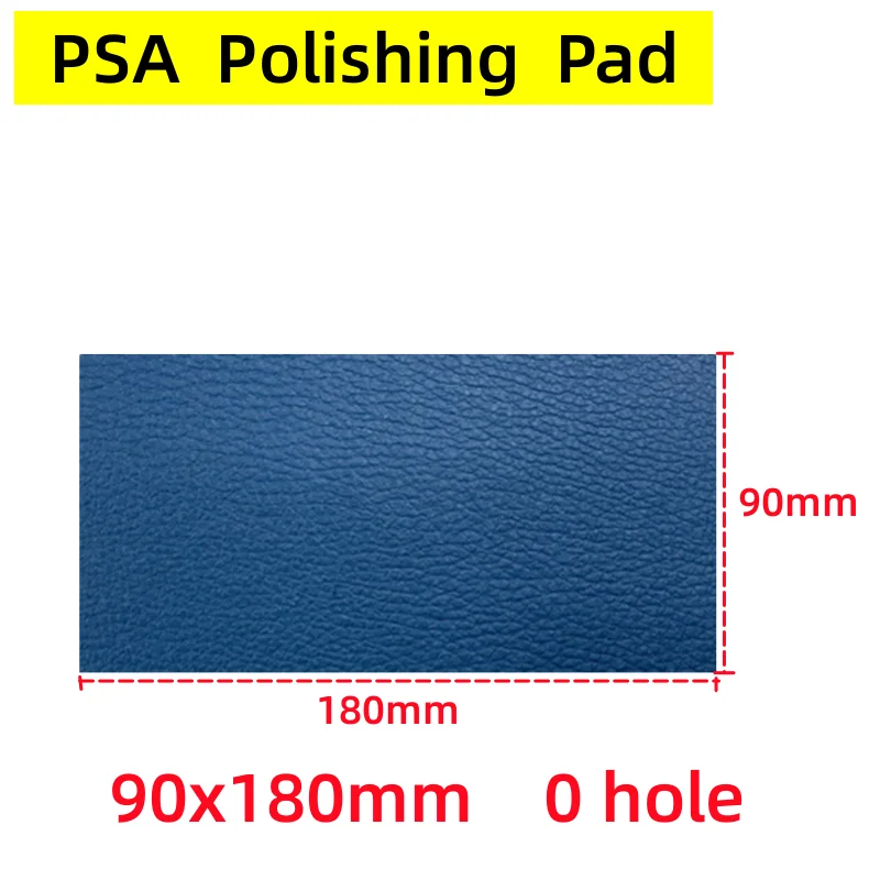 90x180mm Sanding Pad Air Square Sanders 0hole/8 Holes Abrasive Backing Plate Sandpaper Self-adhesive Hook and Loop Polishing Pad