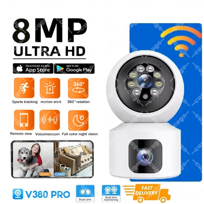 8MP Rotatable Smart…