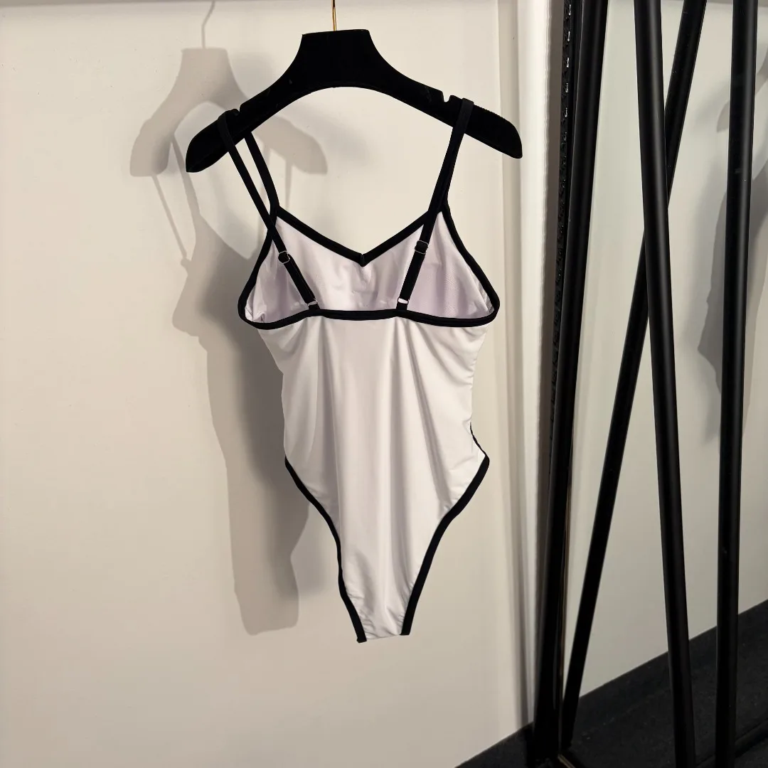2026 New Beach Style Summer Print Patchwork Suspenders Bodysuit For  Women