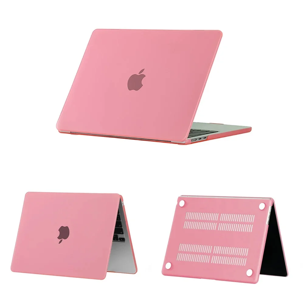 For MacBook Air 13.6 Case A2681 M2 2022 Air Retina Pro 11.6 12 13.3 14.2 inch PC Matte Case Drop-proof Laptop Protective Cover