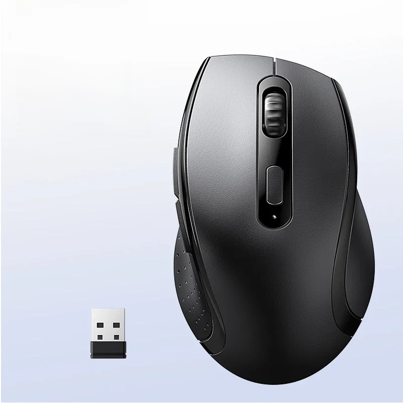 【NOWOŚĆ】 Bezprzewodowa mysz UGREEN do komputera Cicha mysz 1600 DPI z odbiornikiem USB 2,4 GHz do komputera MacBook Tablet Laptop — zdjęcie 2