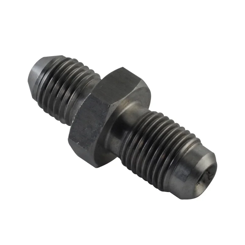 Złączka adaptera węża olejowego ze stali nierdzewnej M10 x 1,0 metryczna 10 mm do AN3 przewód sprzęgła przewodu hamulcowego — zdjęcie 2