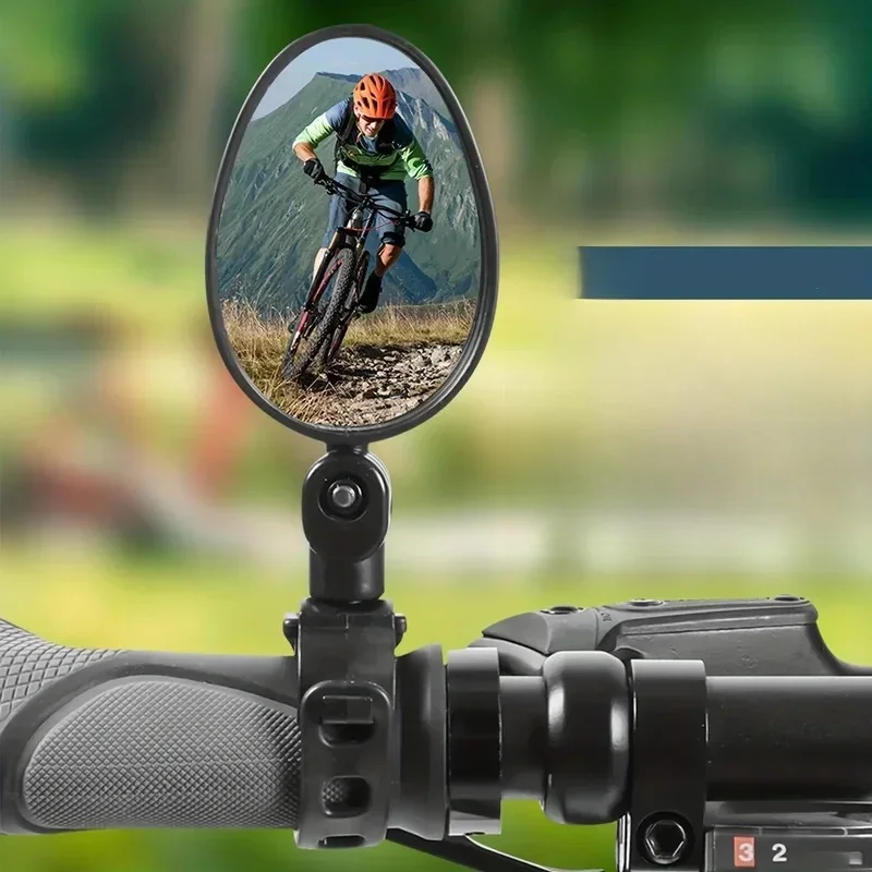 AliExpress NONE 1/2PC Bike Mirror 360 Degree Adjustable Rotatable Handlebar Mirror Wide Cycling Rear View Mirror Accesorios Bycicle Accessories