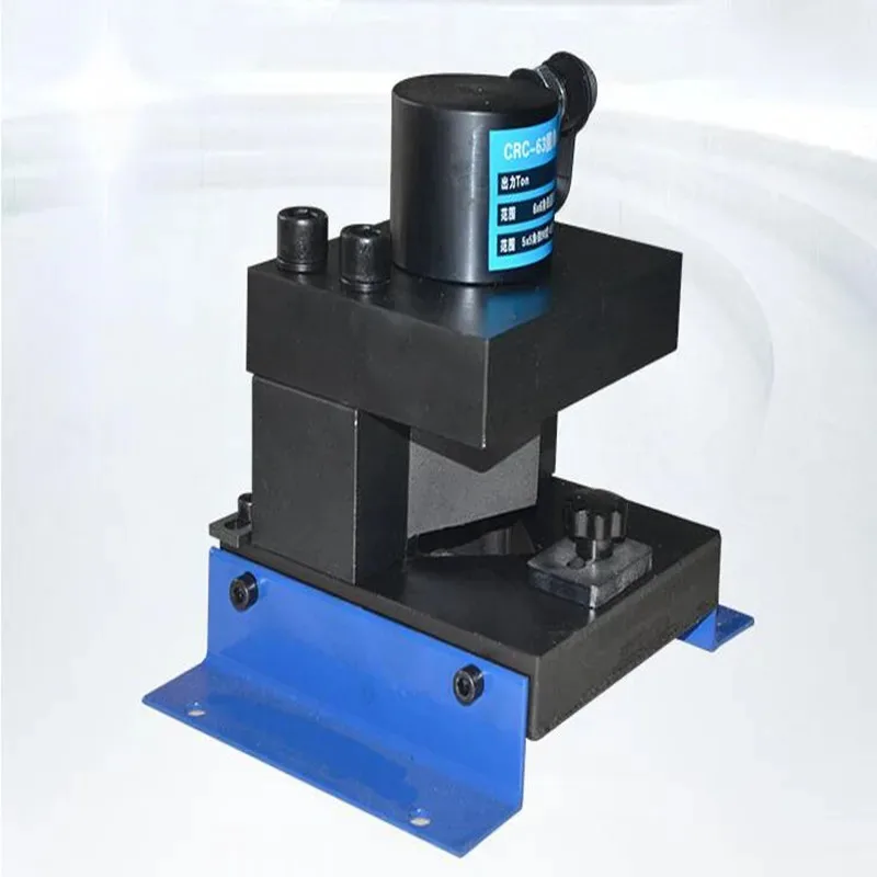 Hydraulic Angle Iron Cutting Machine R angleRight angle 90/45 Degree Cutting Multifunctional Four-in-one Rounding Machine