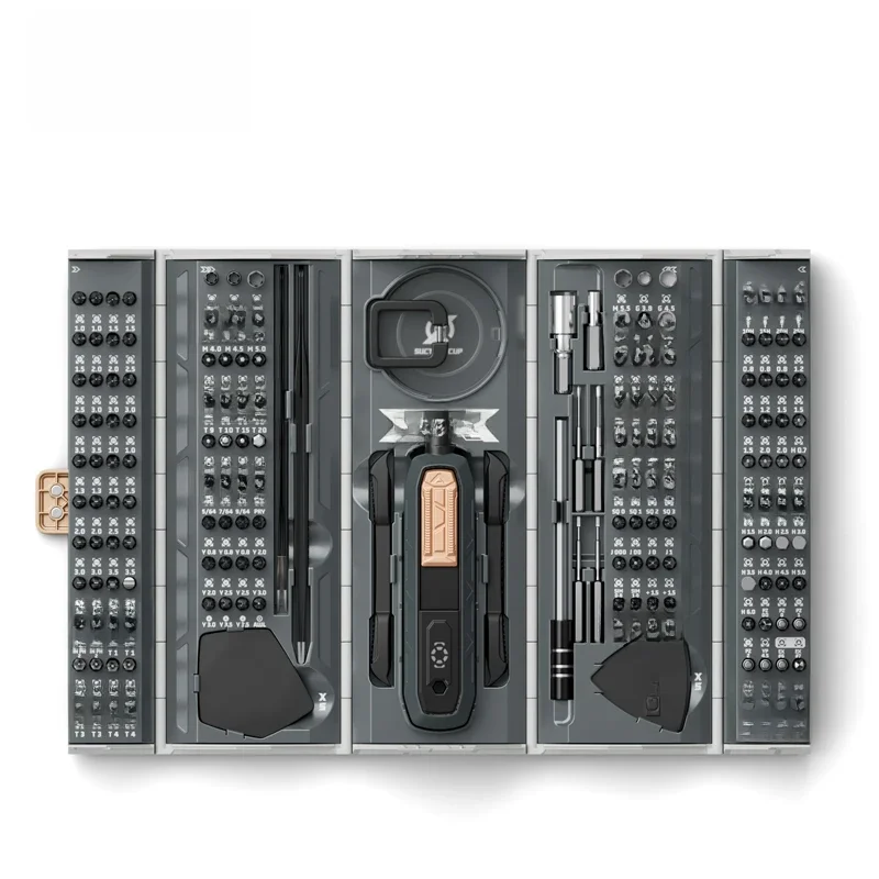 JAKEMY 180 w 1 zestaw precyzyjny wkrętak magnetyczny Torx CR-V bity zestaw wkrętaków do naprawa komputera laptopa Tablet z funkcją telefonu komórkowego — zdjęcie 2