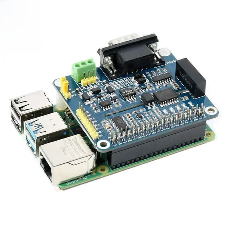Raspberry Pi RS485 RS232 izolowana czapka rozprężna sterowana RS485 RS232 — zdjęcie 2