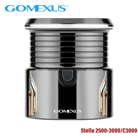 Gomexus - Superhållbar spole för Shimano, C30S, 22 Stella 2500-3000, C3000, Shippu 6 best sales Shimano reservspole - №3