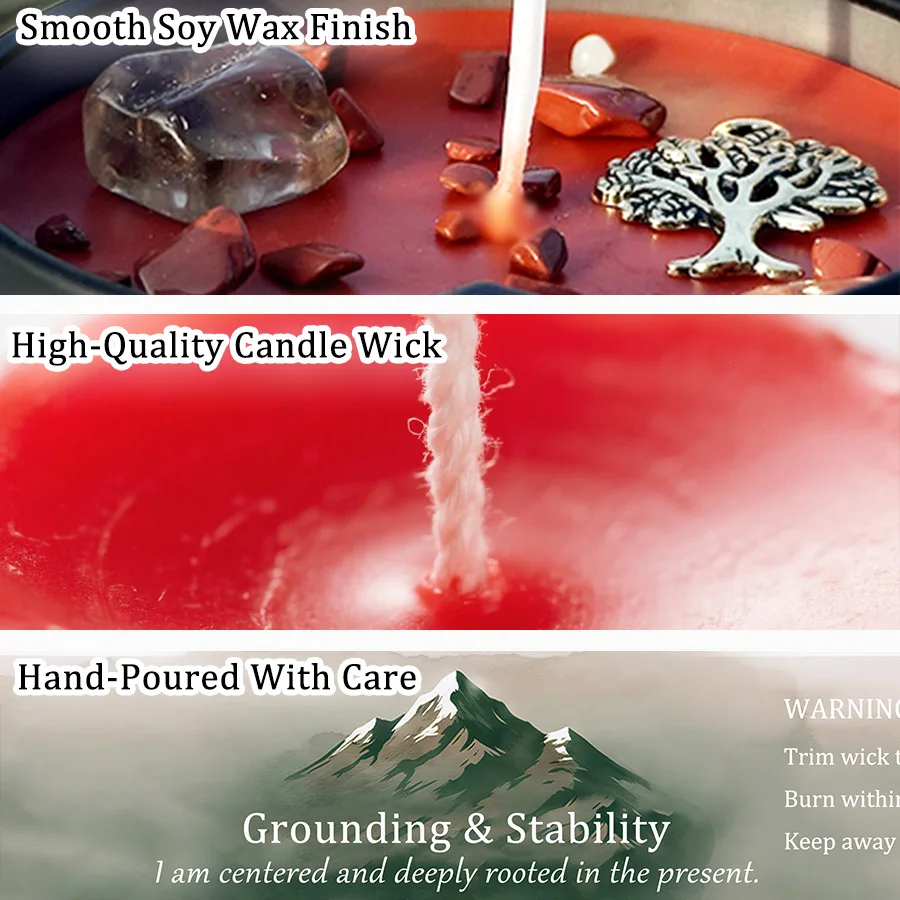 الشموع المعطرة، قانون الجذب، شمعة عرض التأريض |   هدية عيد ميلاد للنساء، الصديق | شمعة زينة عيد الميلاد