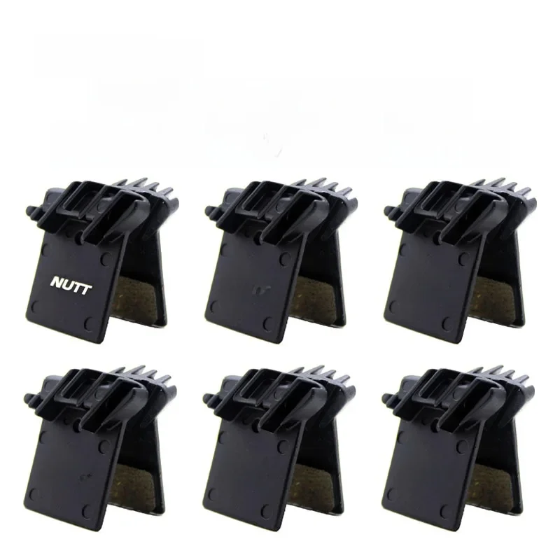 AliExpress NONE NUTT Heat Dissipation Bicycle Hydraulic Disc Brake Pads semi-metallic resin disc brake pads for NUTT Oil Brake Avid BD1 BD3 E9