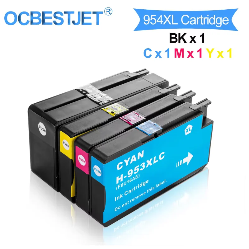 

OCBESTJET For HP954 HP 954 954XL Compatible Ink Cartridge Officejet Pro 7740 8210 8216 8218 8710 8715 8740 8720 8725 8730