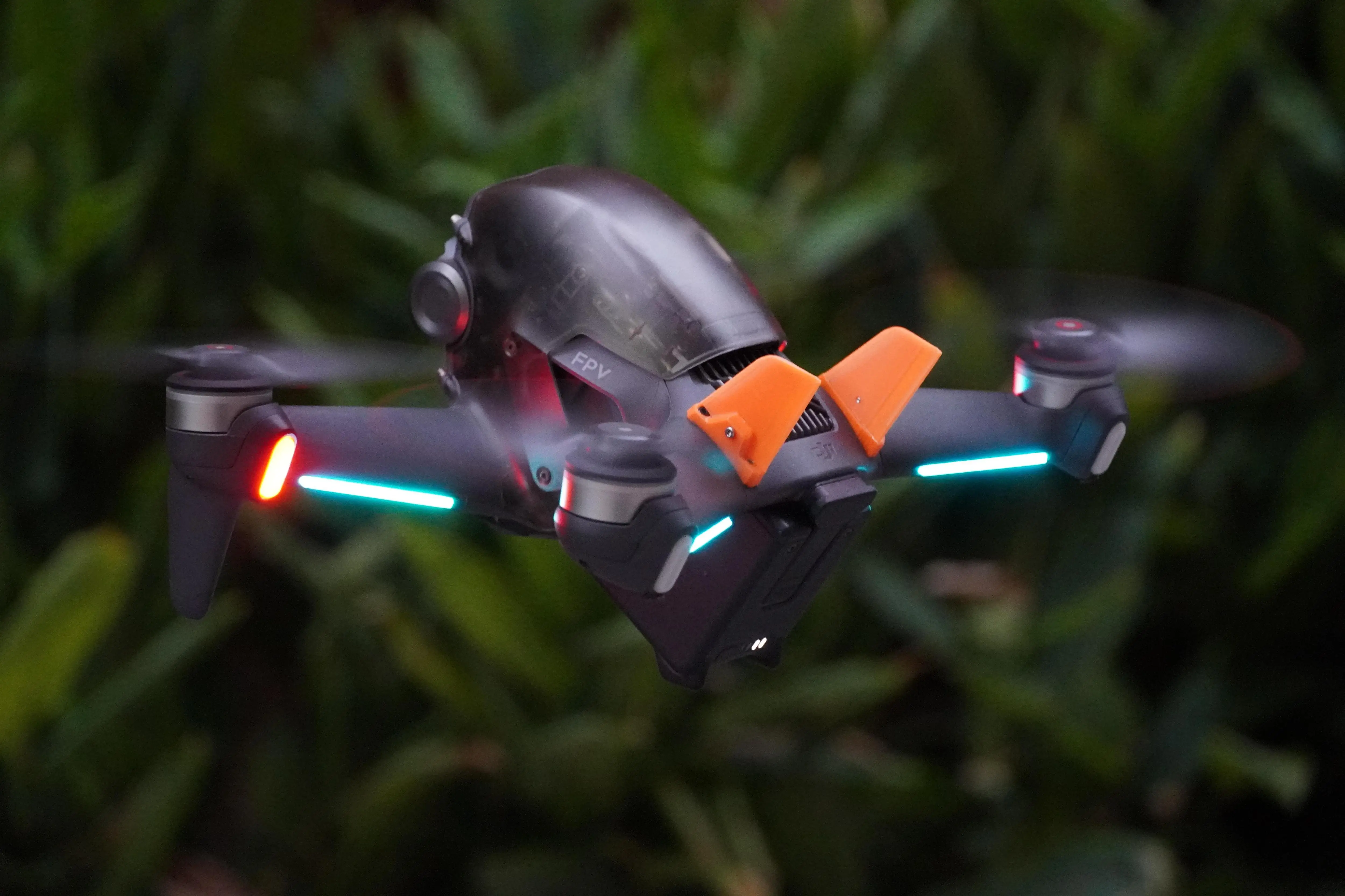 Aileron stabilisateur vertical DJI FPV, installation sans outil, optimisé pour un contrôle stable en course à grande vitesse