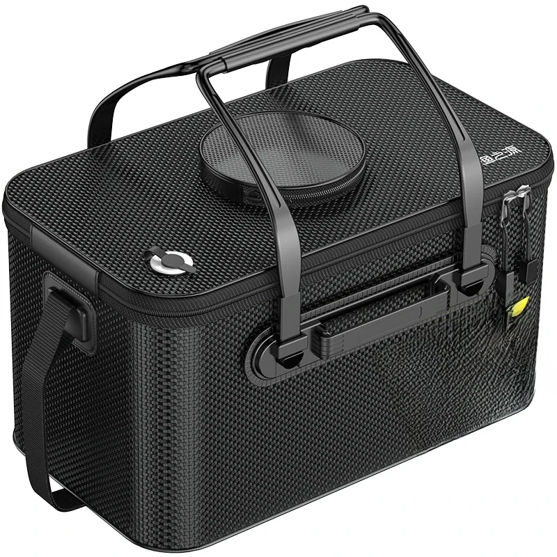 YUZHIYUAN – conteneur de pêche pliable et Portable, seau de pêche en direct, seau d'eau de grande capacité, matériau EVA épais