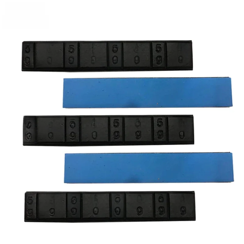 Équilibreur de roue en plomb, barre de pneu de voiture, Kit d'outils de moto, poids d'équilibre de roue de pneu à coller