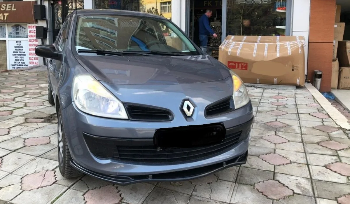 Front Lip For Renault Clio 3 2005 - 2010 -Stylish Extension Spare Parts ExteriorUniversal Auto Accessory Car-styling Body Kit