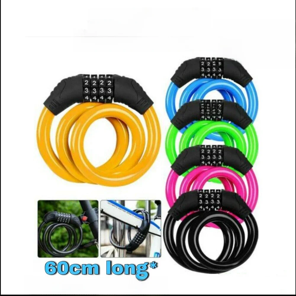 AliExpress 4 Digit Strong Heavy Duty Cycle Security Bicycle Lock Combination Number Bike Lock Password