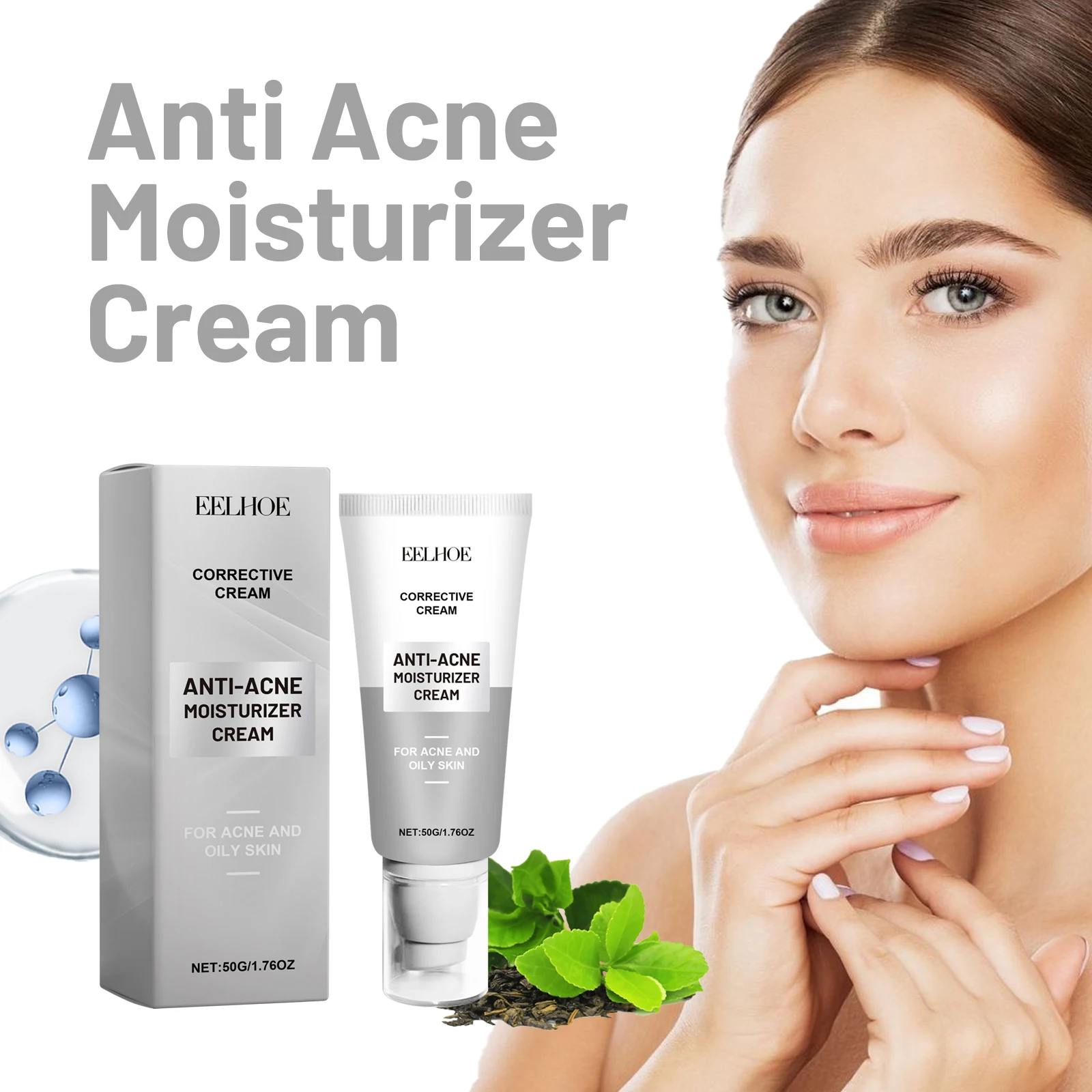 

Hydrating Face Cream Reducing Breakouts Calms Redness Minimizes Pores Balances Oil Brightening Skin Moisturing Smoothing Cream