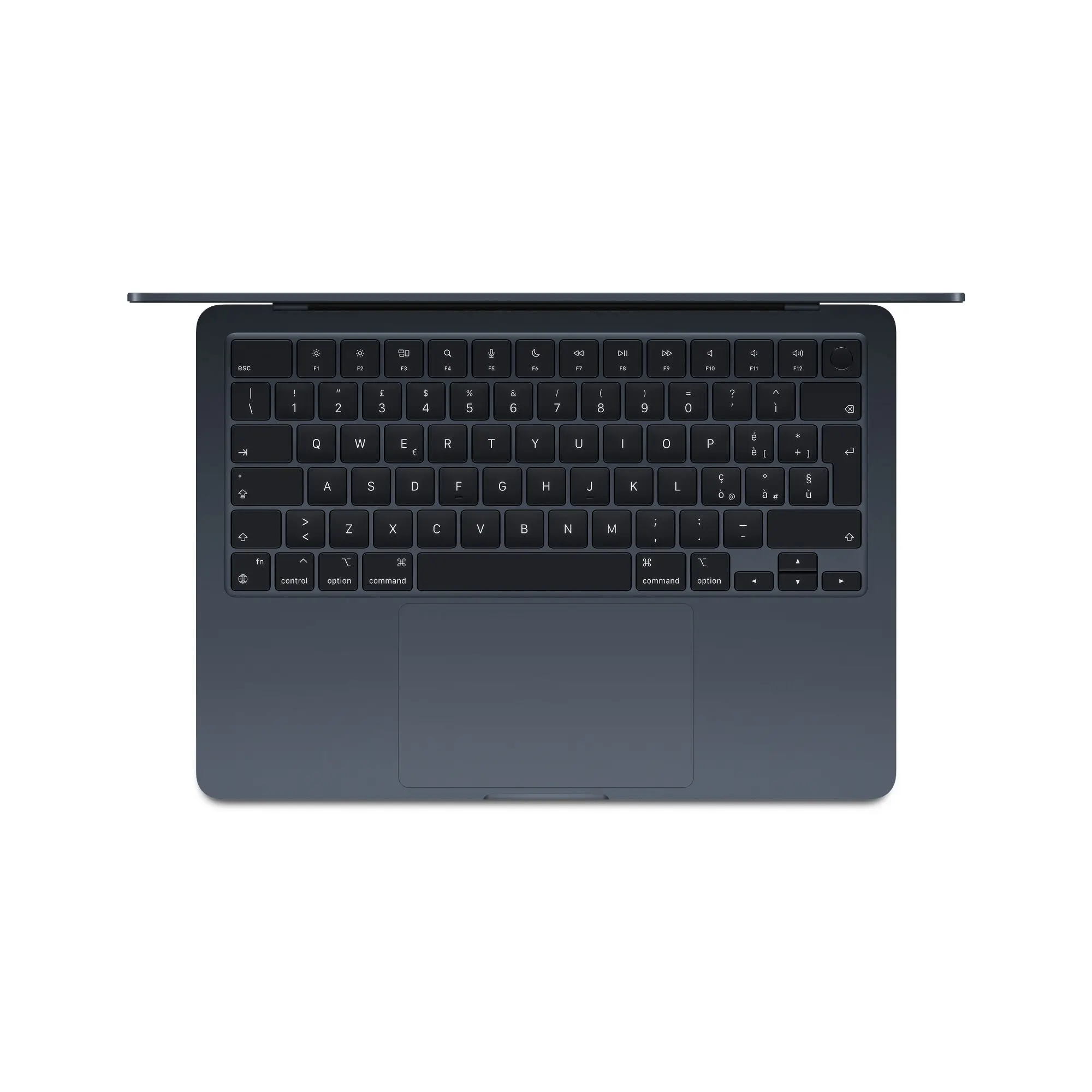 MacBook Air 13" Chip M3 con CPU 8-core e GPU 10-core - 24GB di memoria unificata e SSD da 512GB - Mezzanotte - MC8Q4T/A