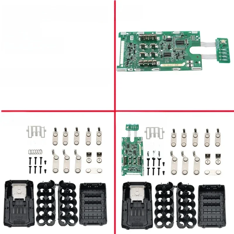10X217 Akumulator litowo-jonowy Plastikowa obudowa PCB Płytka ładująca Obudowa do obudów MAKITA 40V Lithium BL4040 BL4025 BL4080 — zdjęcie produktu 7