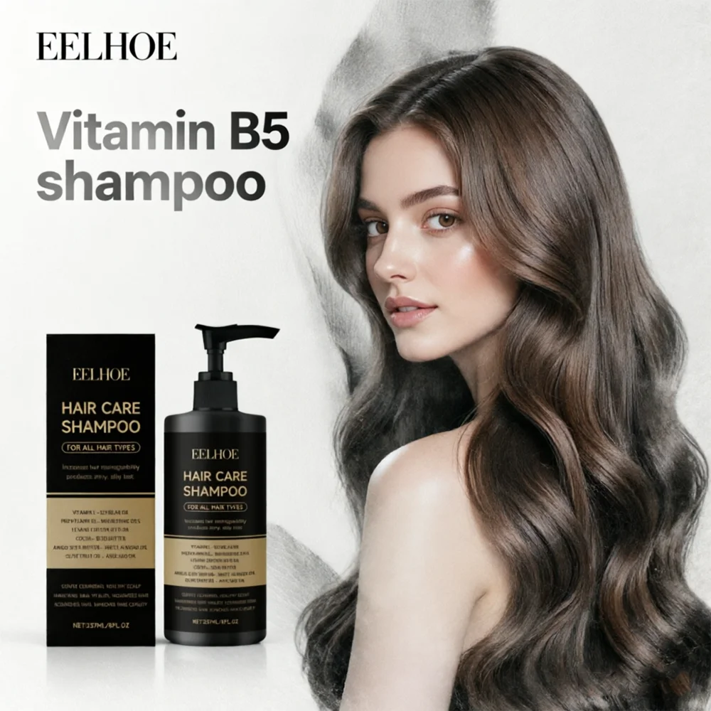 

EELHOE Vitamin B5 Shampoo Gentle Scalp Cleansing Daily Hair Care Nourishing And Hair Product For Smooth Healthy Hair Maintenance