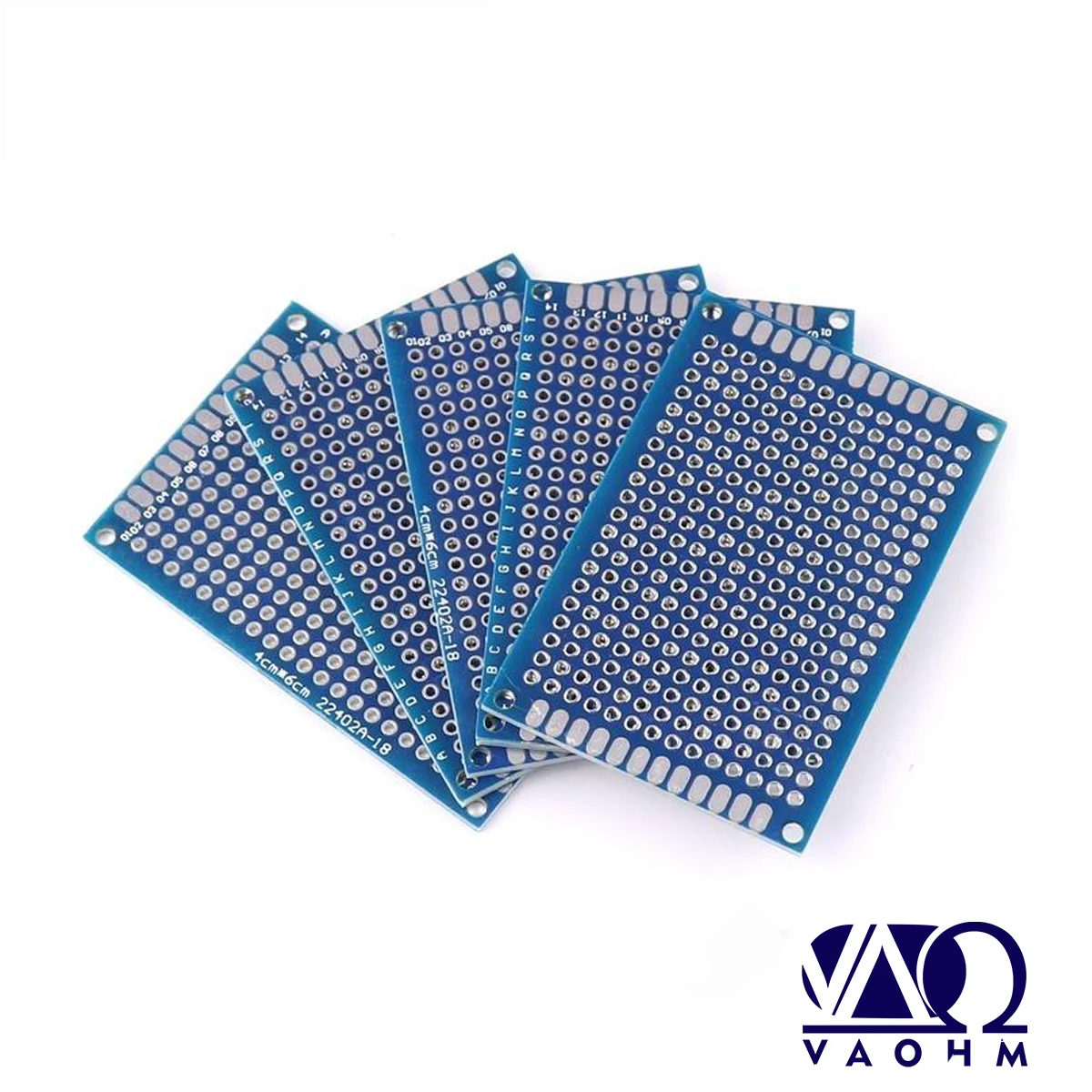 5PCS 4*6cm Prototype PCB Double Sided FR4