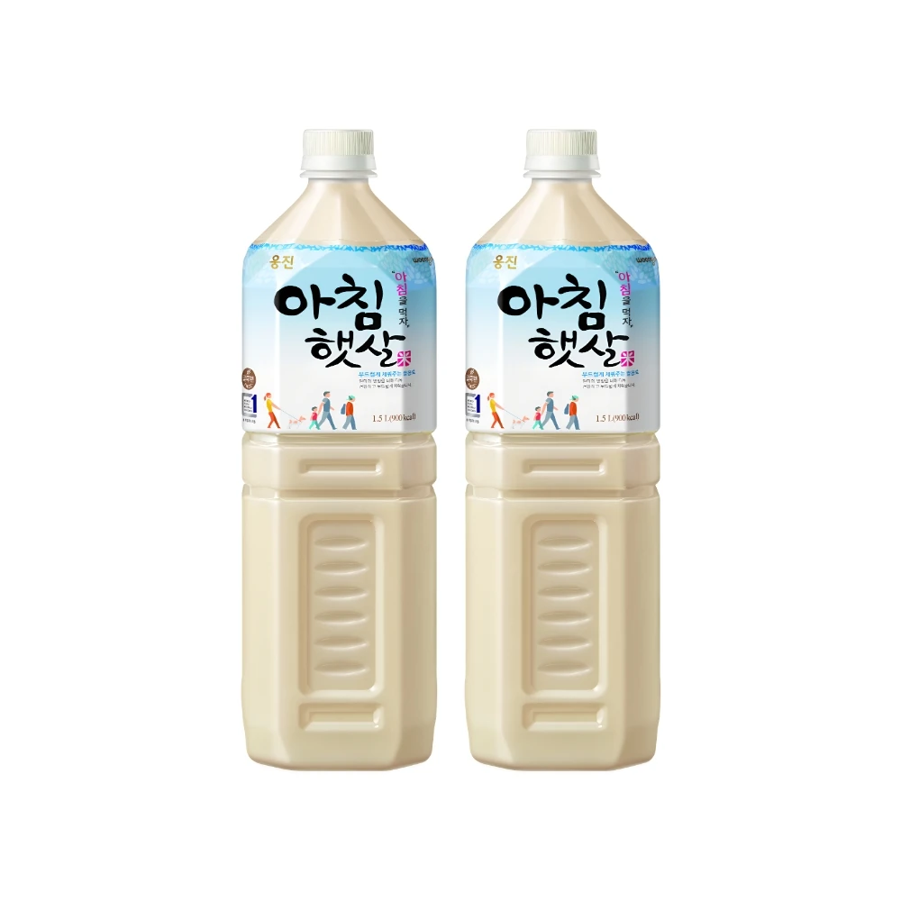 Woongjin morning sunshine 1.5L 4 pieces rice beverages