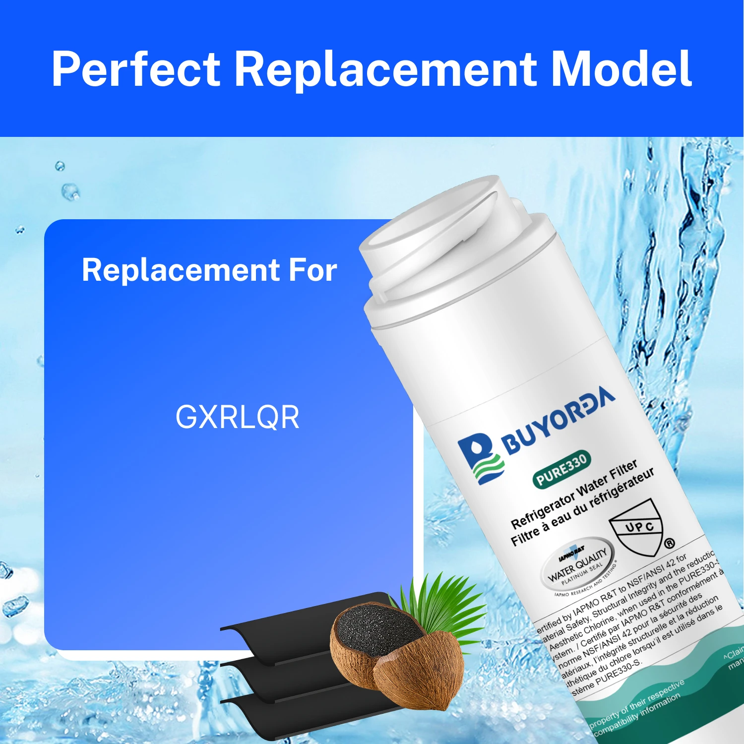 GXRLQR Water Line Filter Compa - đánh giá và giá Carbon Filter Inline