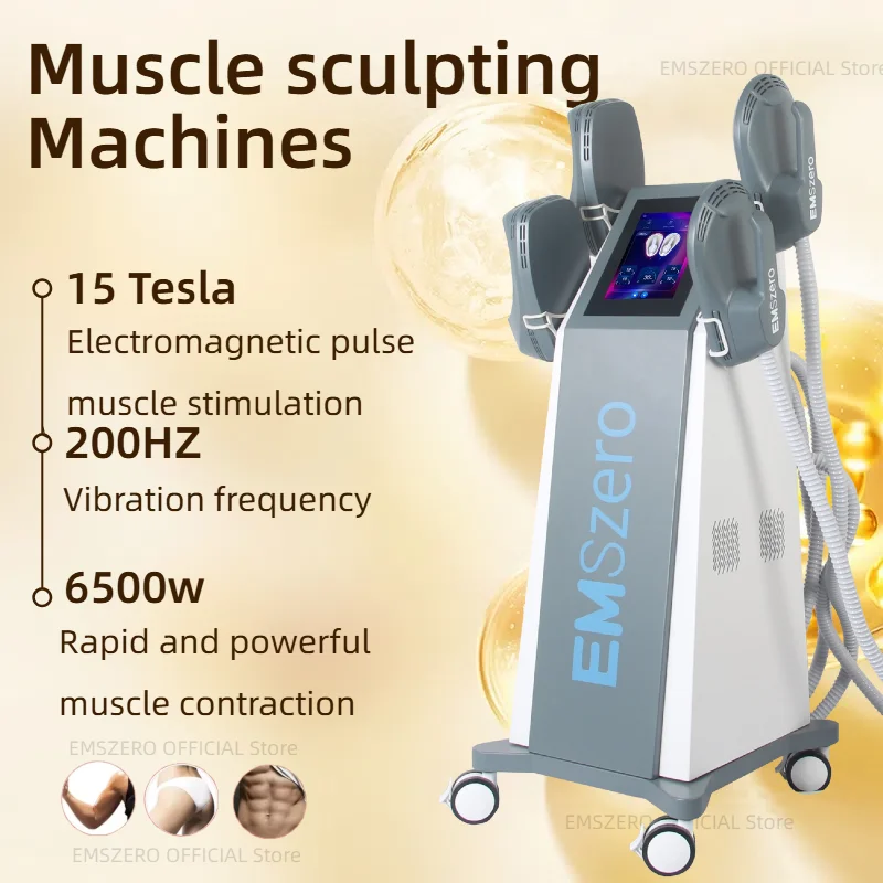 

EMSzero EMS 6500W 200HZ Muscle Stimulate Fat Removal Body Slimming Butt Build Sculpt Machine