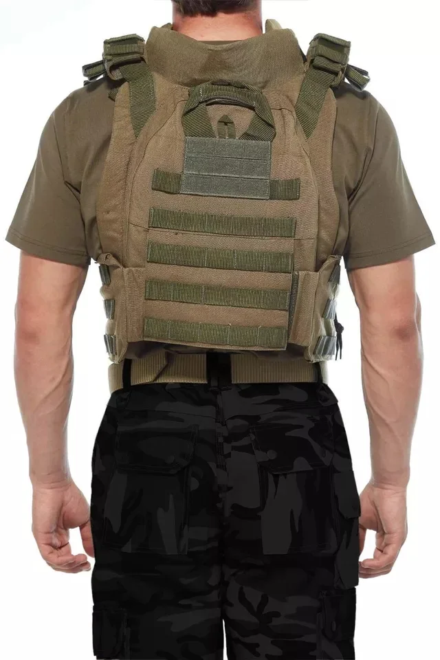 Turkish Force assault vest Plate Carrier Assault Vest Olive Drap