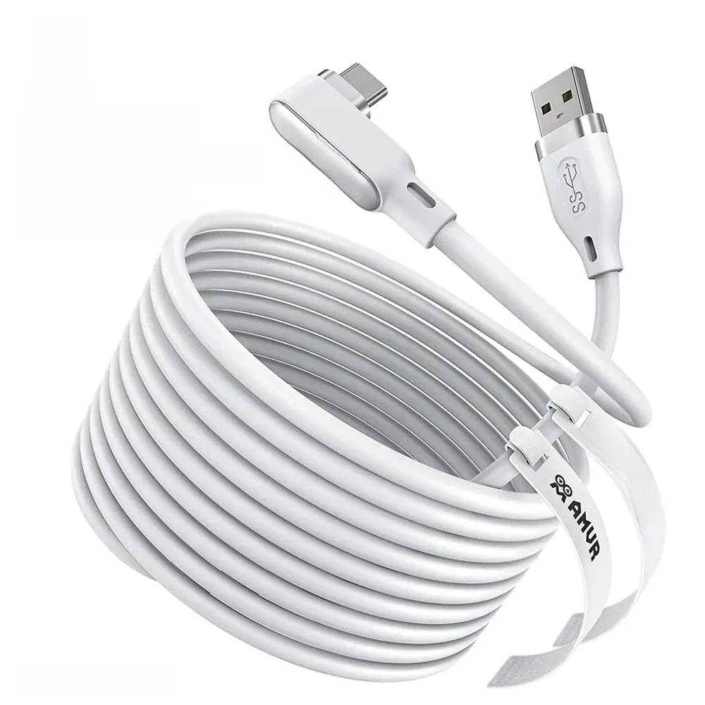 AMVR Zupełnie nowy kabel łączący 5 m do Quest 3S/3/2/Pro Kabel USB do akcesoriów PICO 4/4 Ultra VR — zdjęcie produktu 7