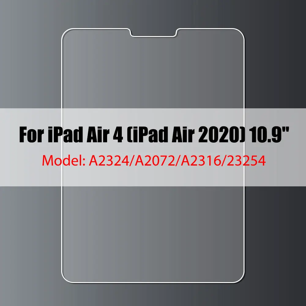 Gehard glazen schermbeschermer voor iPad 10.2 9.7 10. 5 10.9 Pro 11 Nieuw iPad 10 9 8 7 6 5 Air 4 3 2 Mini 2020 2021 2022