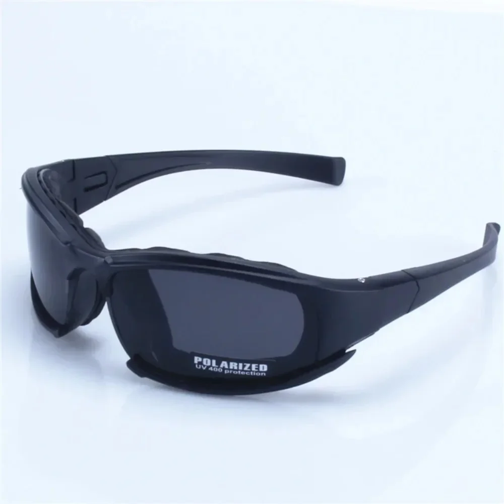 AliExpress NONE X7 Goggles Men Military polarized Sunglasses Bullet-proof airsoft shooting Gafas smoke lens Motorcycle Cycling Glasses