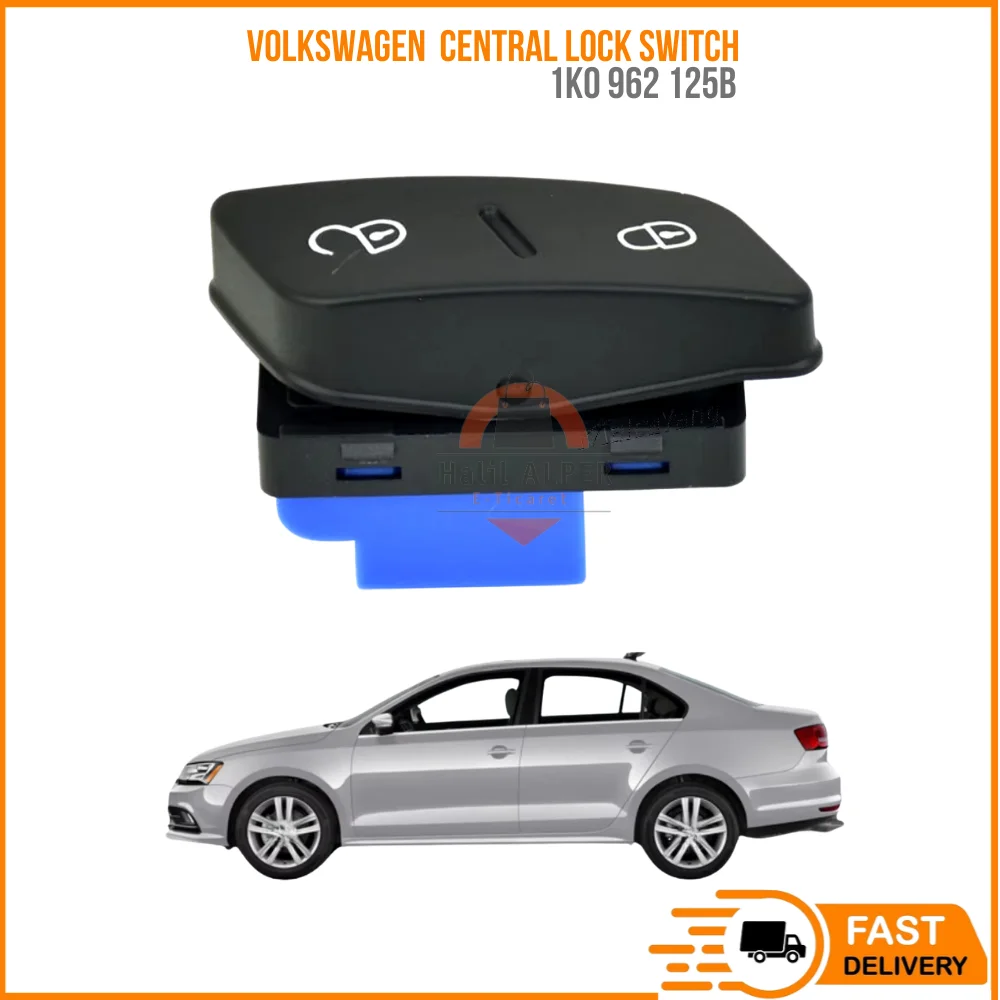 FOR CENTRAL LOCK SWITCH VW.GOLF 5-JETTA-TIGUAN OEM 1K0 962 125B SUPER QUALITY HIGH SATISFACTION AFFORDABLE PRICE FAST DELIVE