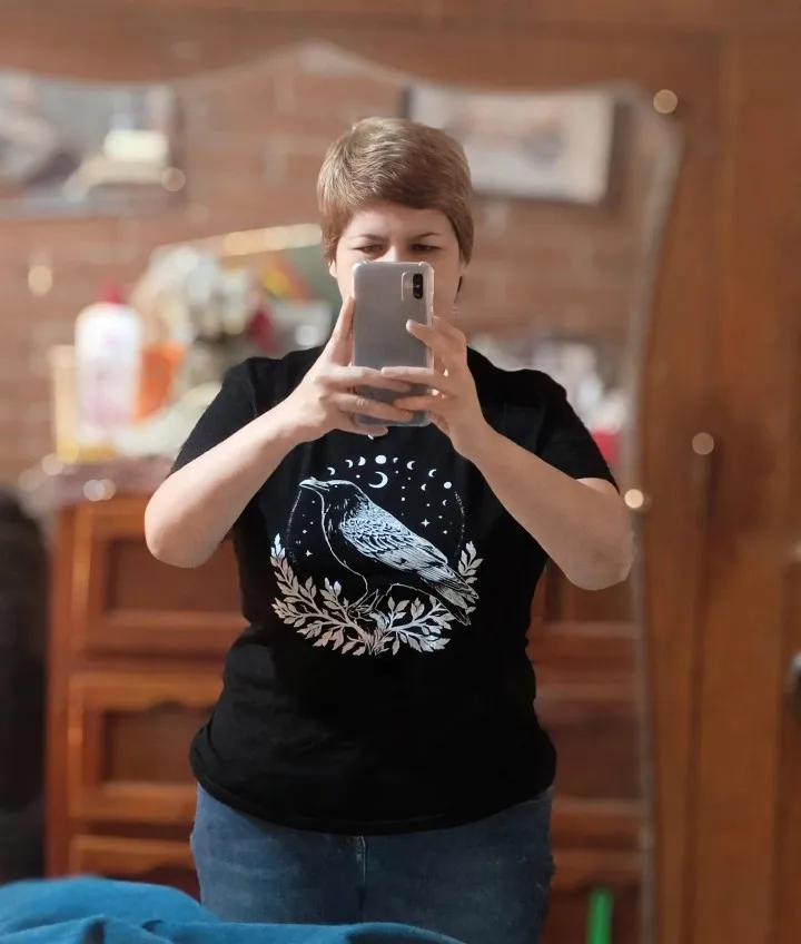 Crow Moon Phase T-Shirt