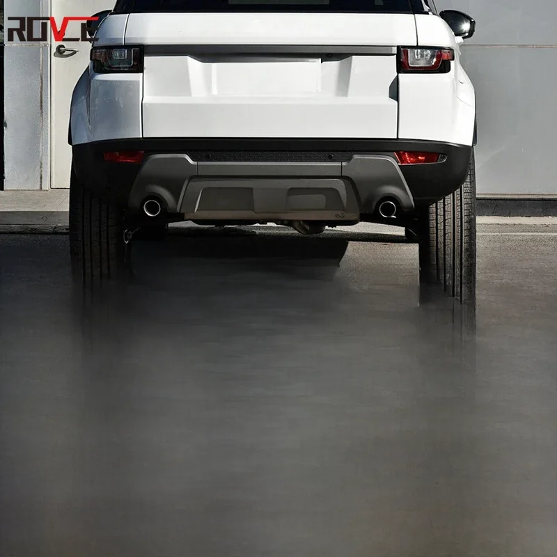 Rovce Achterbumper Insteek Staart Keel Uitlaat Voor Land Rover Range Rover Evoque 2012-2019 Prestige Stijl Auto-Accessoires - afbeelding 2