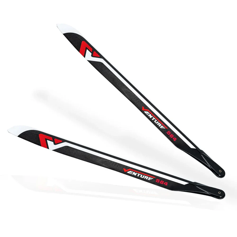 

VENTURE 564mm Premium CF Blades - Silver Red