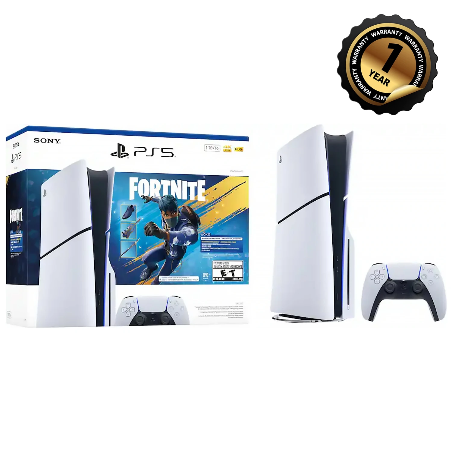 Consola PlayStation 5 Disc Edition (1TB) - Paquete Fortnite Flowering Chaos