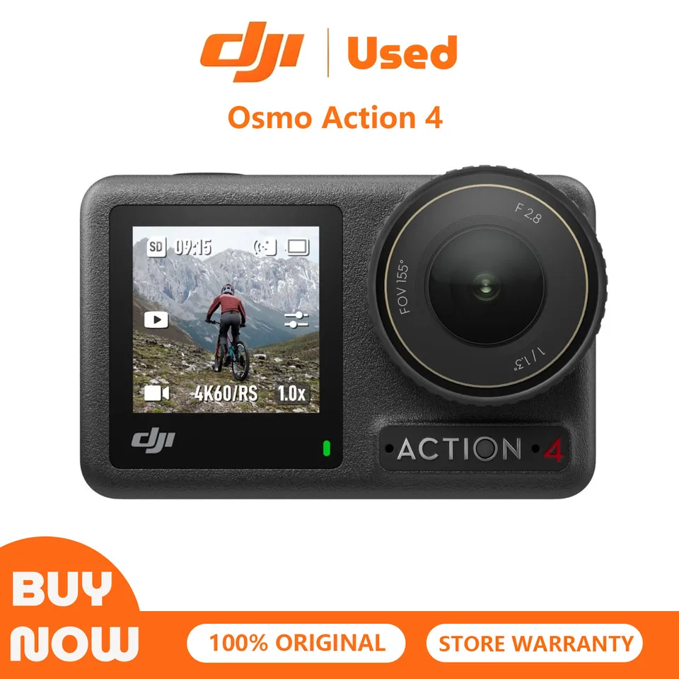 DJI Osmo Action 4 Waterproof 4K Camera