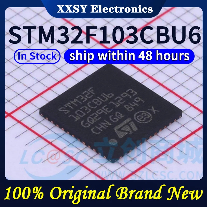 Nouveau STM32F103CBU6, Original, Haute Qualité, En Stock