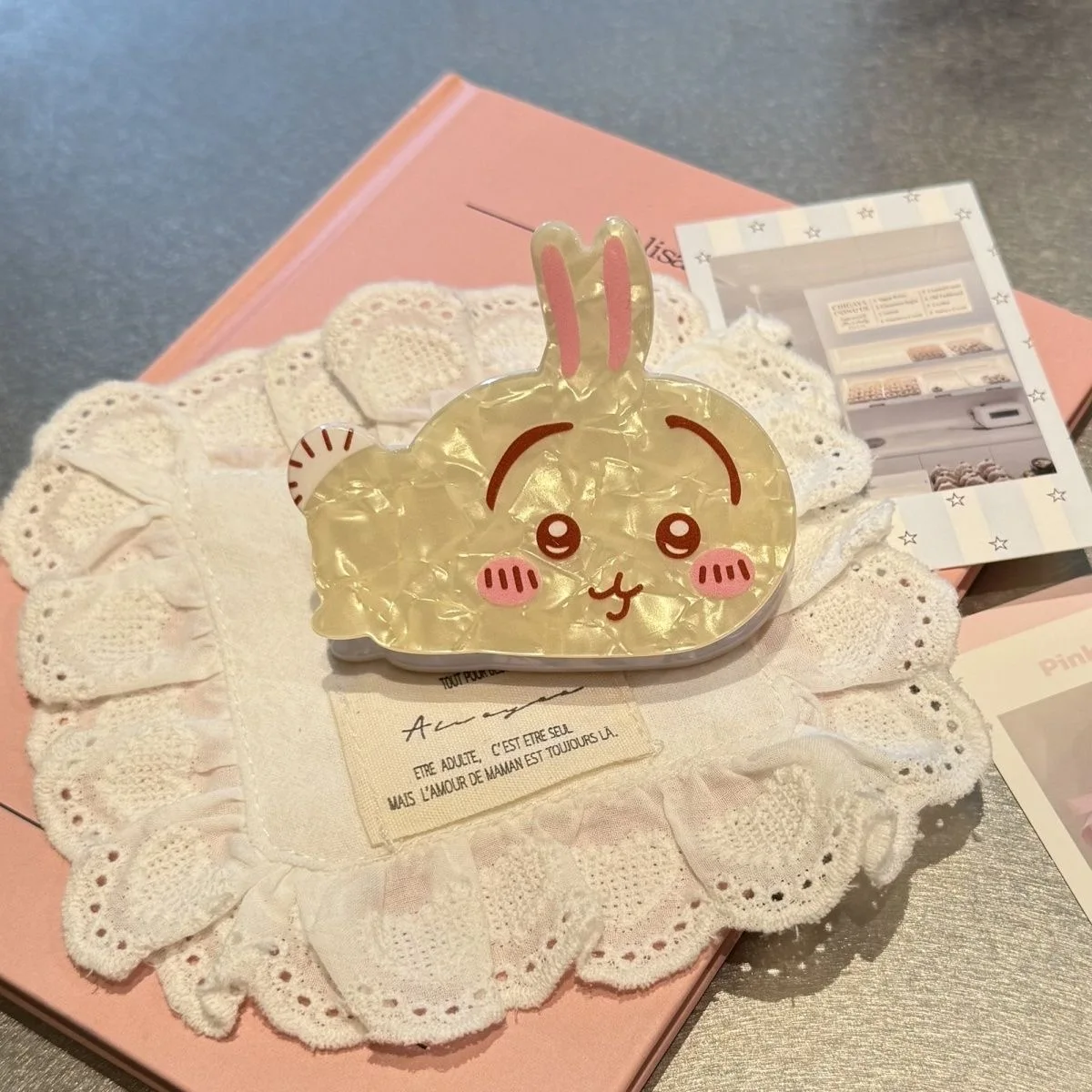 1PC/3PCS Miniso Zeichentrickfigur Usagi-förmige Haarklammer, multifunktionale Haar-Accessoire-Haarklammer