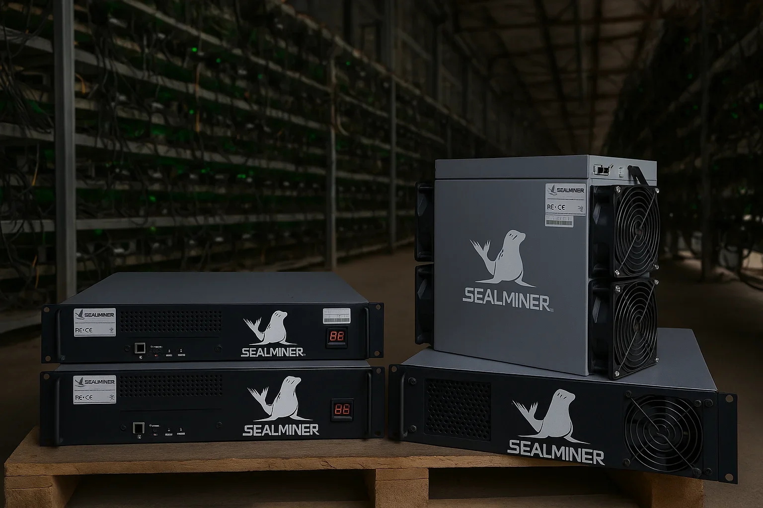 

ORIGINAL Bitdeer SealMiner A2 Pro Air 255TH/S 3790W Bitcoin Miner FAST SHIPPING