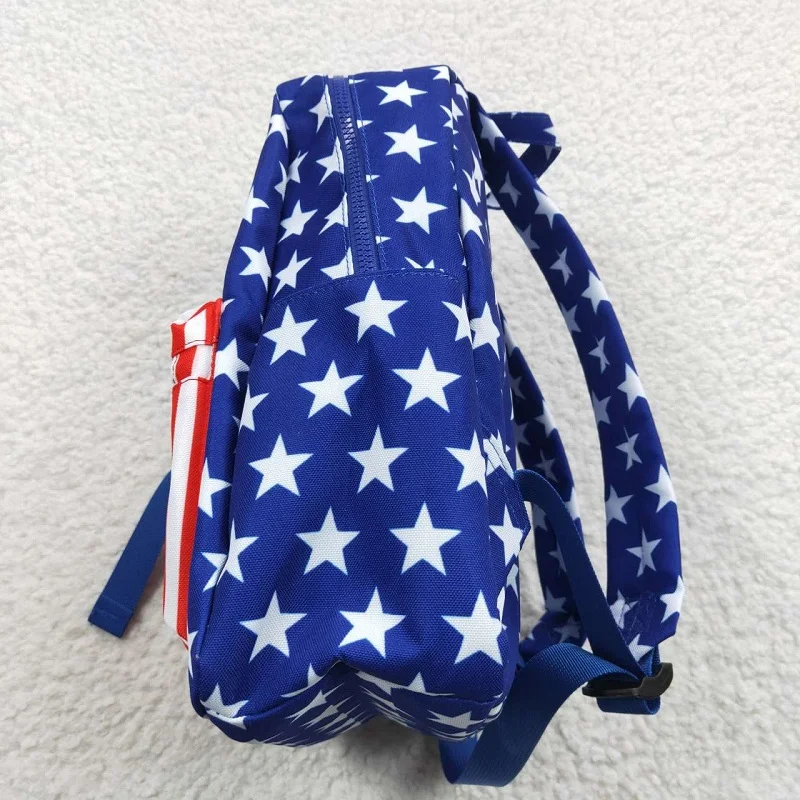 Western Arrived Baby Kids Children 4th Of July Back Bags Wholesale Boutique Children Back To School Bag