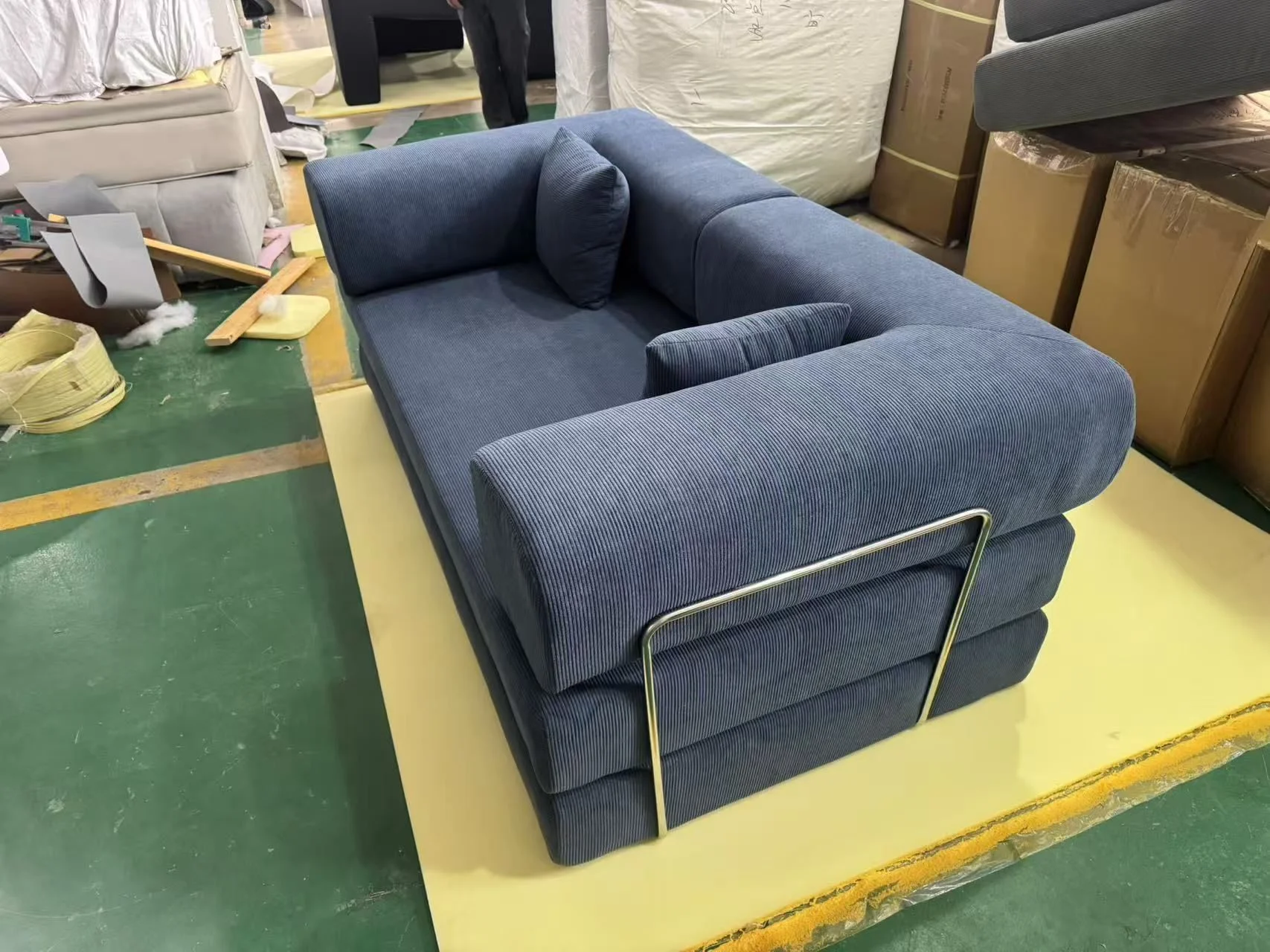 2026 Nieuw Ontwerp Hoekmodel Vacuüm Gecomprimeerde Stoffen Sofa Compressie Bed Set Huis Appartement Hotel Woonkamer Slaapbank