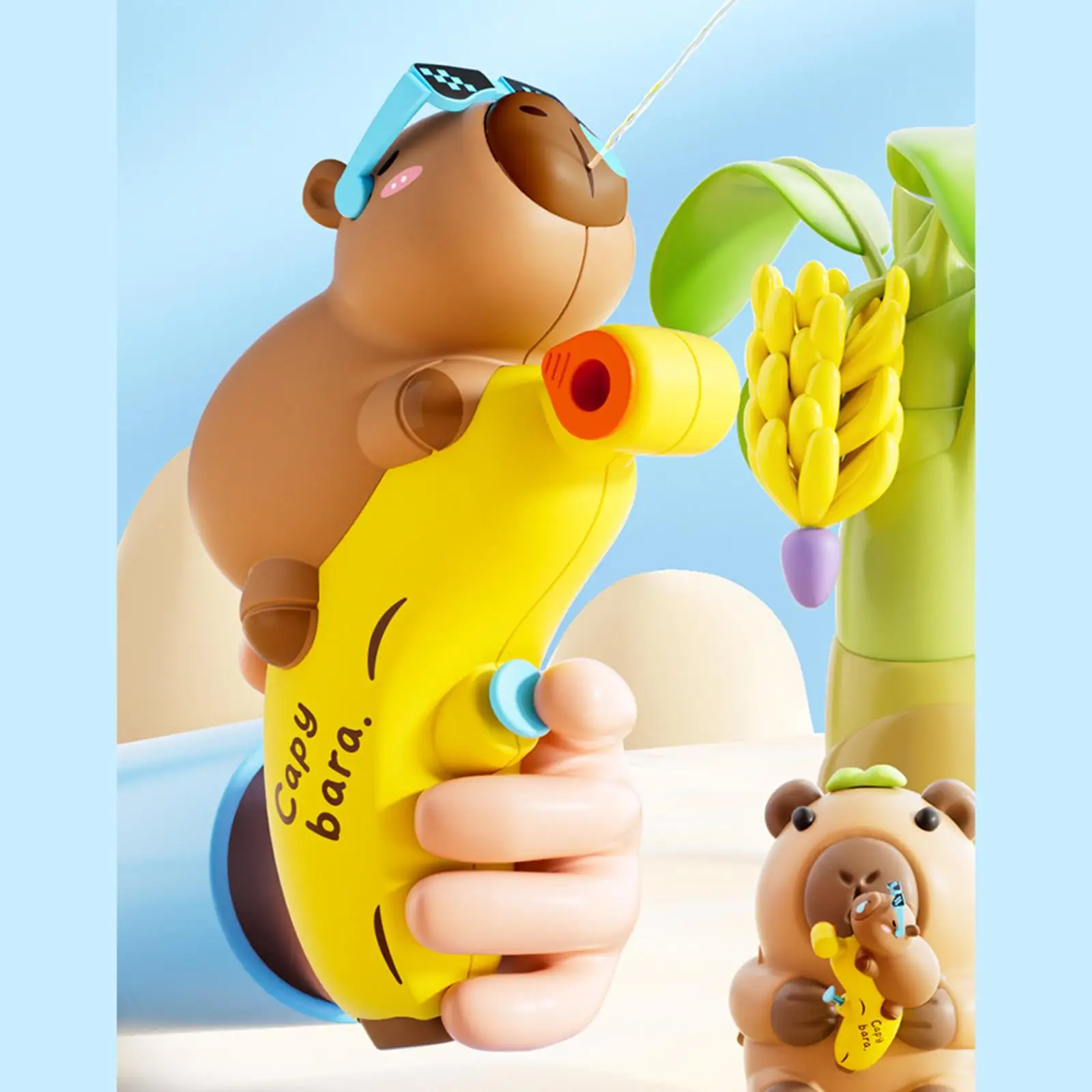 เด็กปืนฉีดน้ําขนาดเล็กการ์ตูนฤดูร้อน Squirting น้ําของเล่นสเปรย์น้ําเด็กเล่นน้ําสระว่ายน้ําชายหาดกิจกรรมกลางแจ้ง