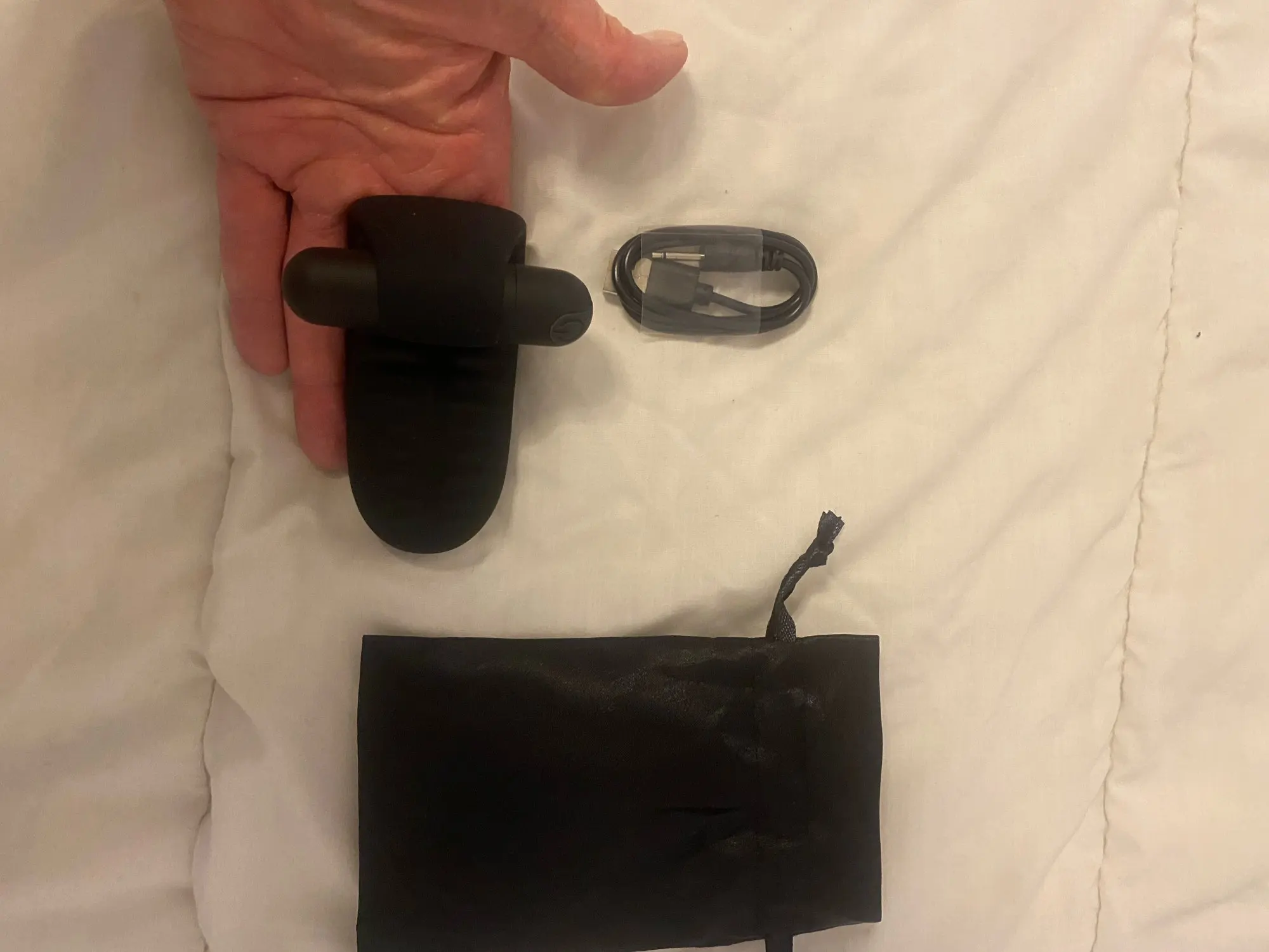 Vibrador para Clitóris e Ponto G Dedeira Vibratória - Erotik photo review
